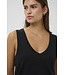 Cosetta V-neck tank top - Black
