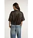Coated blouse jacket