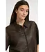 Coated blouse jacket