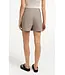 Woven check mini skort