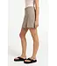 Woven check mini skort