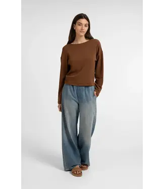 YAYA Sweatshirt knotted back