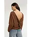 Sweatshirt knotted back
