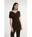 Boatneck sweater short sleeve
