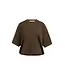 Oversized jersey top