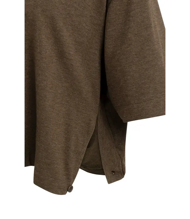 Oversized jersey top
