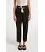 High waist trousers with scarf