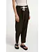 High waist trousers with scarf