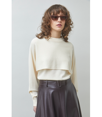 Suncoo Prava pull - Blanc casse