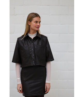 SIL Birdie blouse - vegan leather