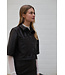 Birdie blouse - vegan leather
