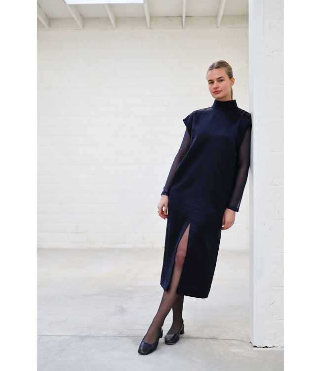 Dorothy satin dress