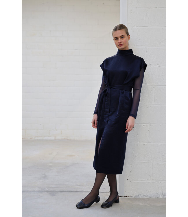 Dorothy satin dress