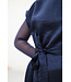 Dorothy satin dress