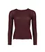 Davia cashmere tee - Amarone