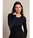 Davia cashmere tee - Blueblack