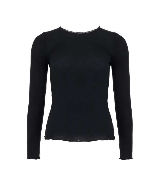 Davia cashmere tee - Blueblack