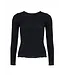 Davia cashmere tee - Blueblack