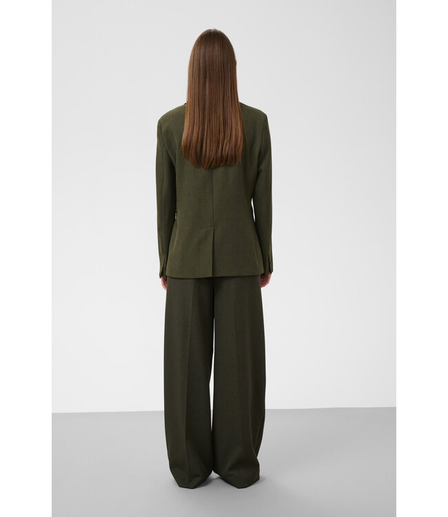 Lilu Corinne short blazer - Rosin Melange
