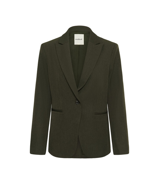 Lilu Corinne short blazer - Rosin Melange