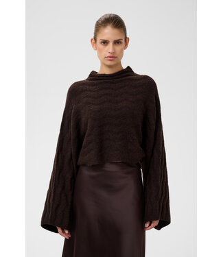 Soaked in Luxury Idalia poncho pullover