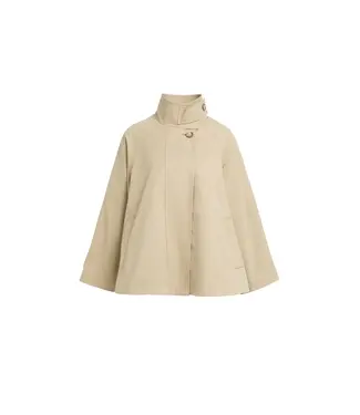 YAYA A-lijn korte trenchcoat