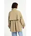 A-lijn korte trenchcoat
