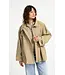 A-lijn korte trenchcoat