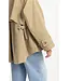 A-lijn korte trenchcoat