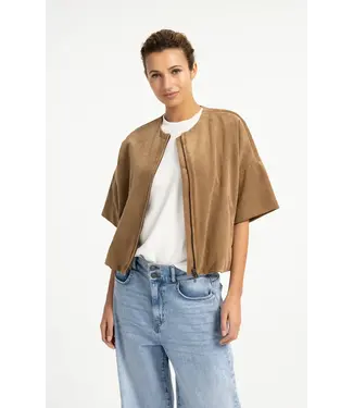 YAYA Oversized suède jasje