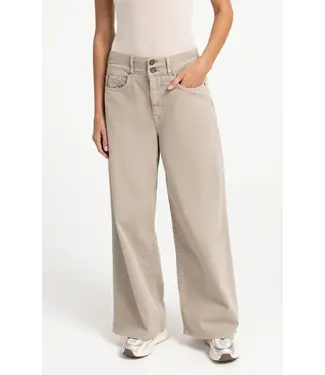 YAYA Losvallende jeans met elastische tailleband