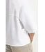 Sweat met korte mouw en rib