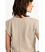 Mouwloze jacquard trui