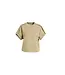 Sweatshirt met geplooide mouwen