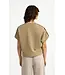 Sweatshirt met geplooide mouwen
