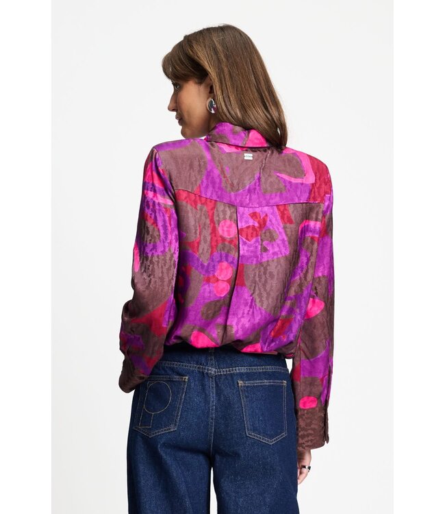 Blouse - Alex colourful bows
