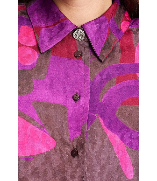 Blouse - Alex colourful bows