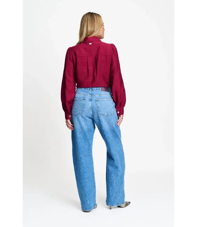 Blouse - Ivy burgundy