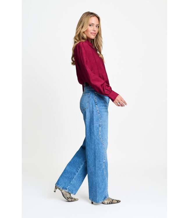 Blouse - Ivy burgundy