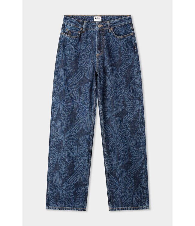 Jeans - Julia bows mid blue
