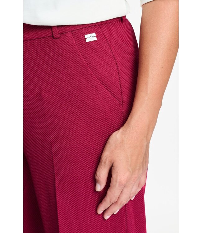 Pants - Lara burgundy red