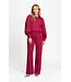 Pants - Lara burgundy red