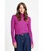 Pullover - Riley striped Pink purple
