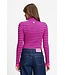 Pullover - Riley striped Pink purple