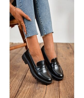 Lizzy loafers - Zwart