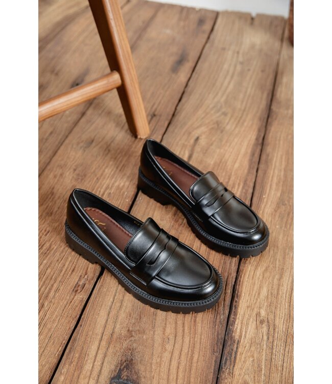 Lizzy loafers - Zwart