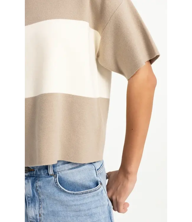 Sweater met blokstreep