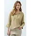 Zachte blouse met polokraag