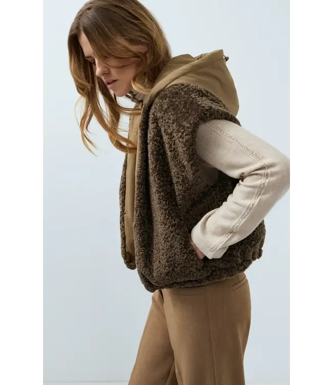 Omkeerbare bodywarmer