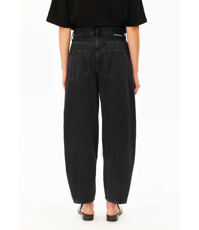 Baarly high waist barrel - Ebony Black